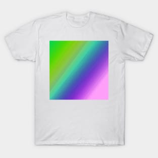 green blue red white abstract texture background T-Shirt